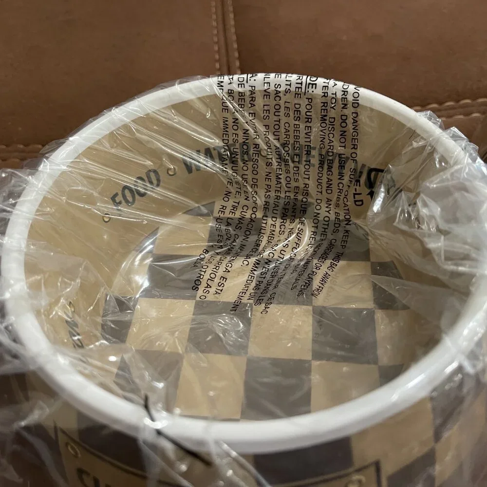NEW Chewy Vuitton Dog Bowl Size Medium